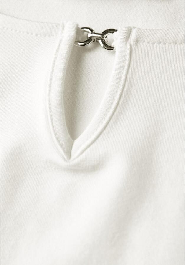 STREET ONE Shirttop met een cut-outdetail - Foto 4