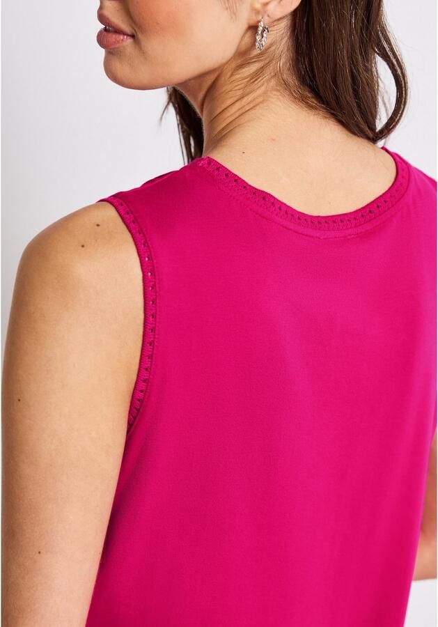 STREET ONE Shirttop met gehaakte details