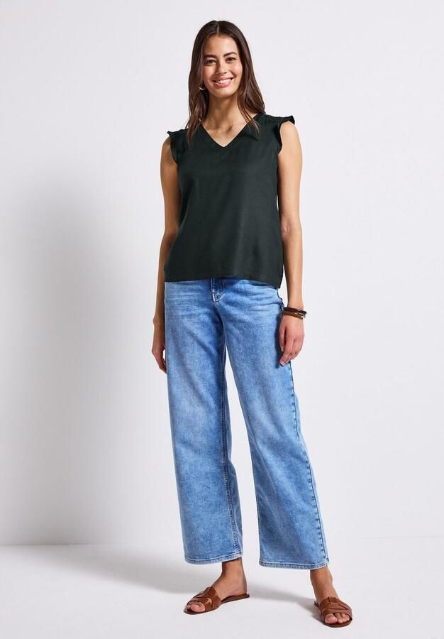 STREET ONE Shirttop met gehaakte details - Foto 6