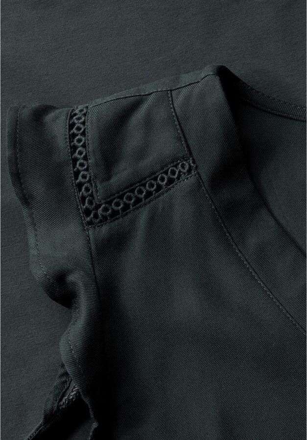 STREET ONE Shirttop met gehaakte details - Foto 2