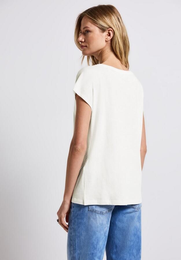 STREET ONE Shirttop met gehaakte details - Foto 4