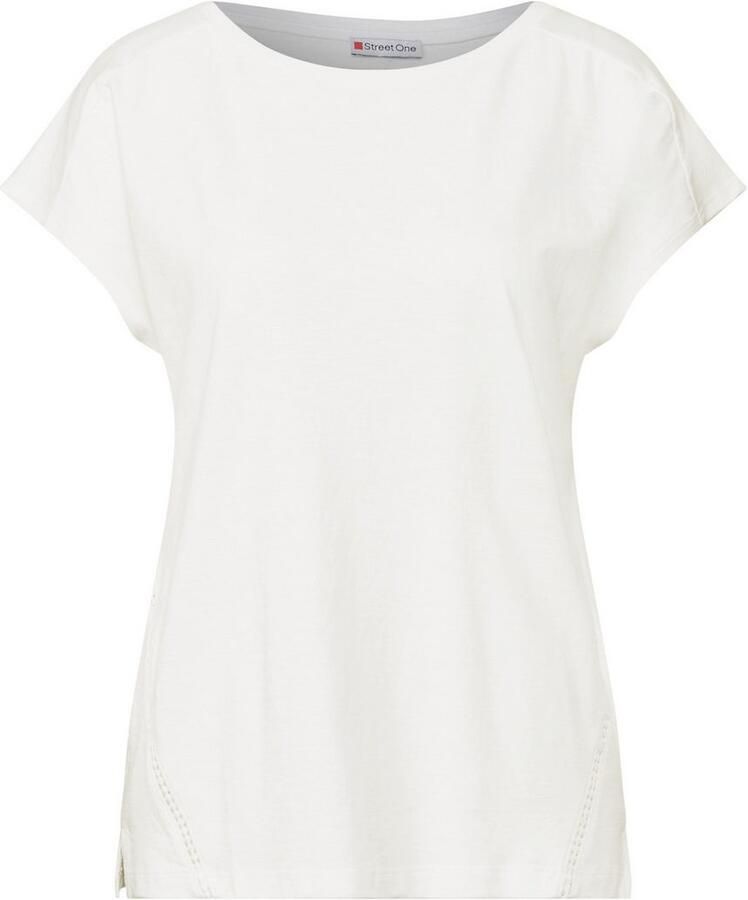 STREET ONE Shirttop met gehaakte details