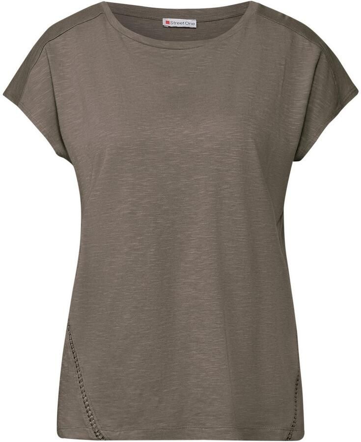 STREET ONE Shirttop met gehaakte details