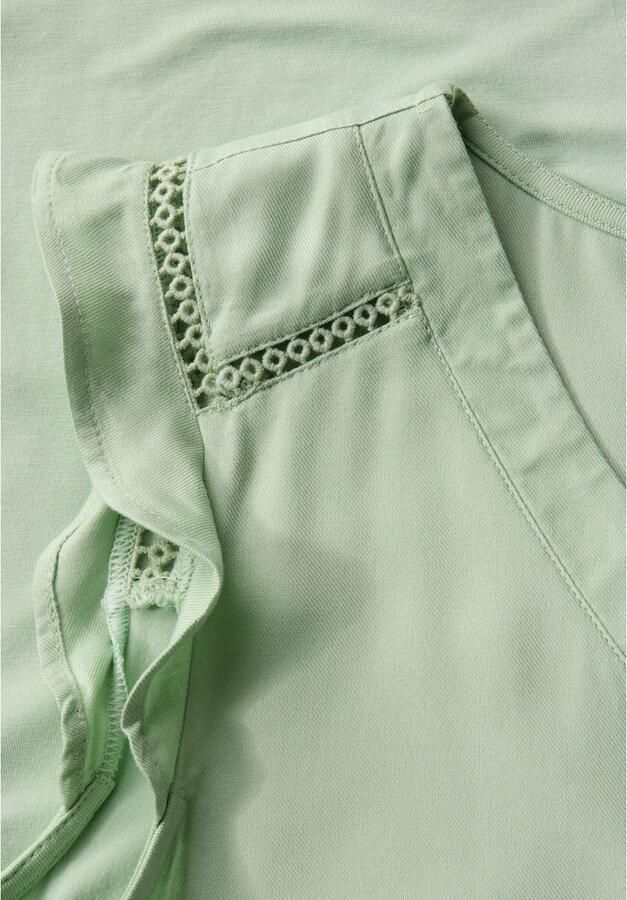 STREET ONE Shirttop met gehaakte details - Foto 3