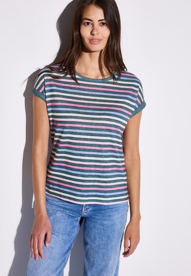 STREET ONE Shirttop met gestreept patroon - Foto 7