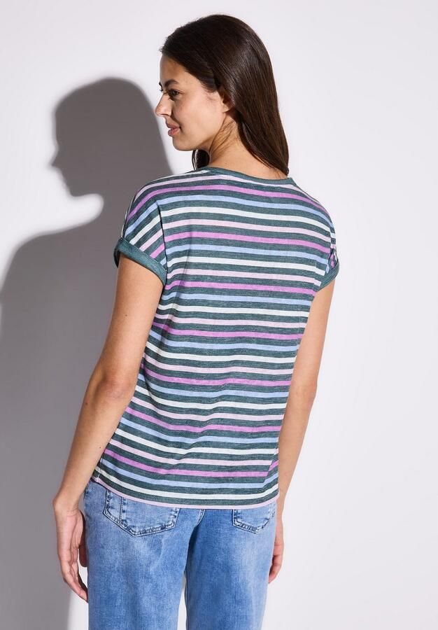 STREET ONE Shirttop met gestreept patroon - Foto 5