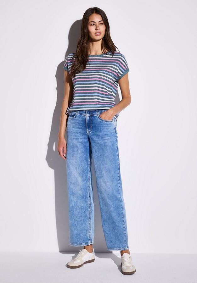 STREET ONE Shirttop met gestreept patroon - Foto 6