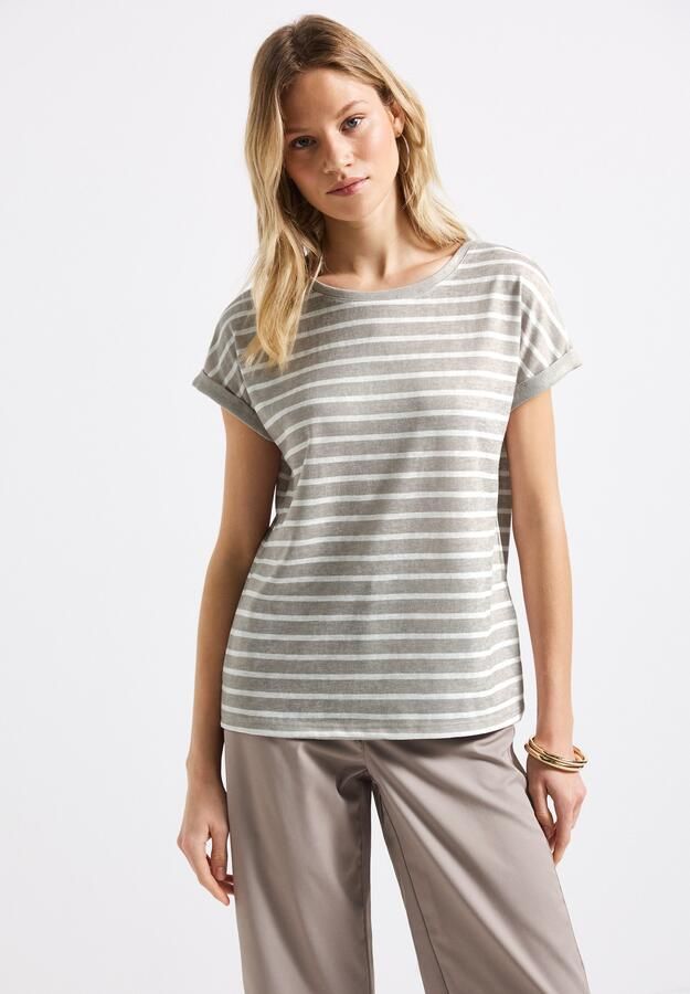 STREET ONE Shirttop met gestreept patroon - Foto 6
