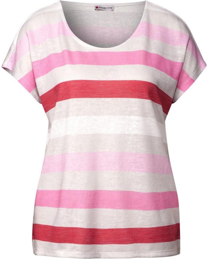 STREET ONE Shirttop met gestreept patroon