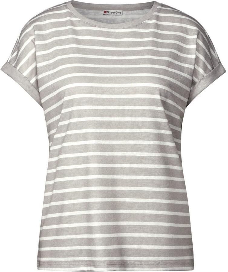 STREET ONE Shirttop met gestreept patroon
