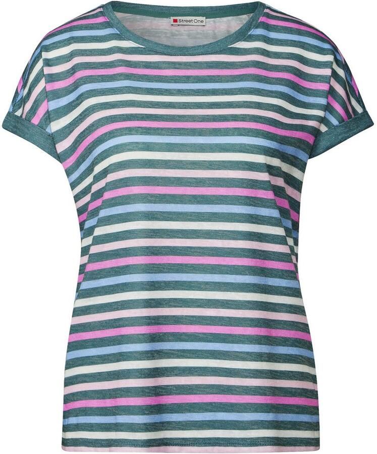 STREET ONE Shirttop met gestreept patroon