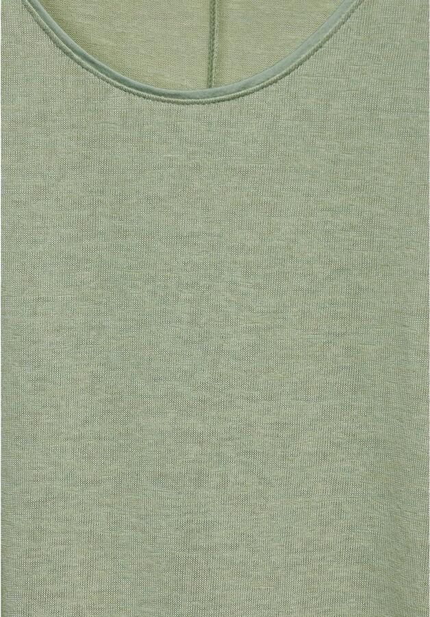 STREET ONE Shirttop met linnen melange-look - Foto 2