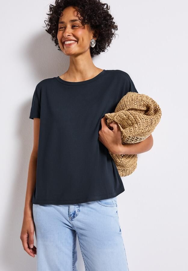 STREET ONE Shirttop met meshdetail - Foto 6