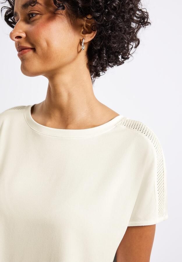 STREET ONE Shirttop met meshdetail - Foto 7