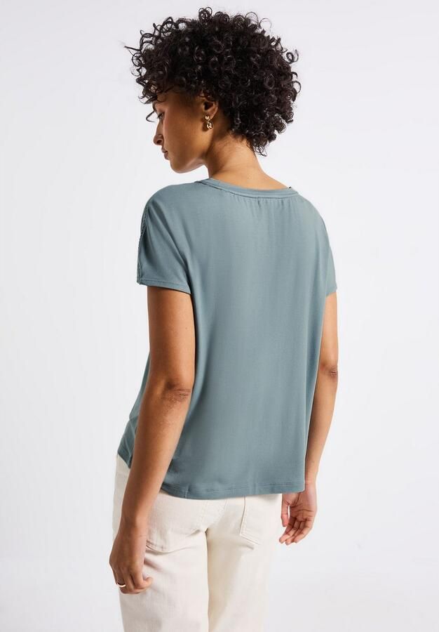 STREET ONE Shirttop met meshdetail - Foto 4