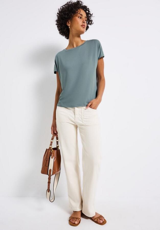 STREET ONE Shirttop met meshdetail - Foto 5