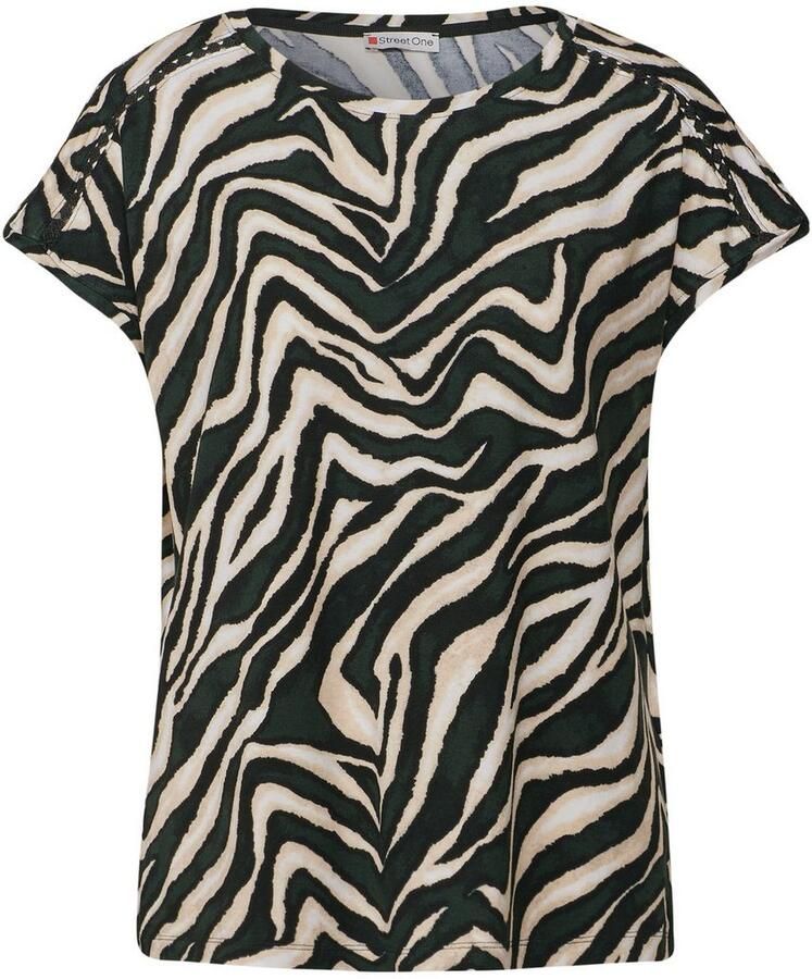 STREET ONE Shirttop met print all-over
