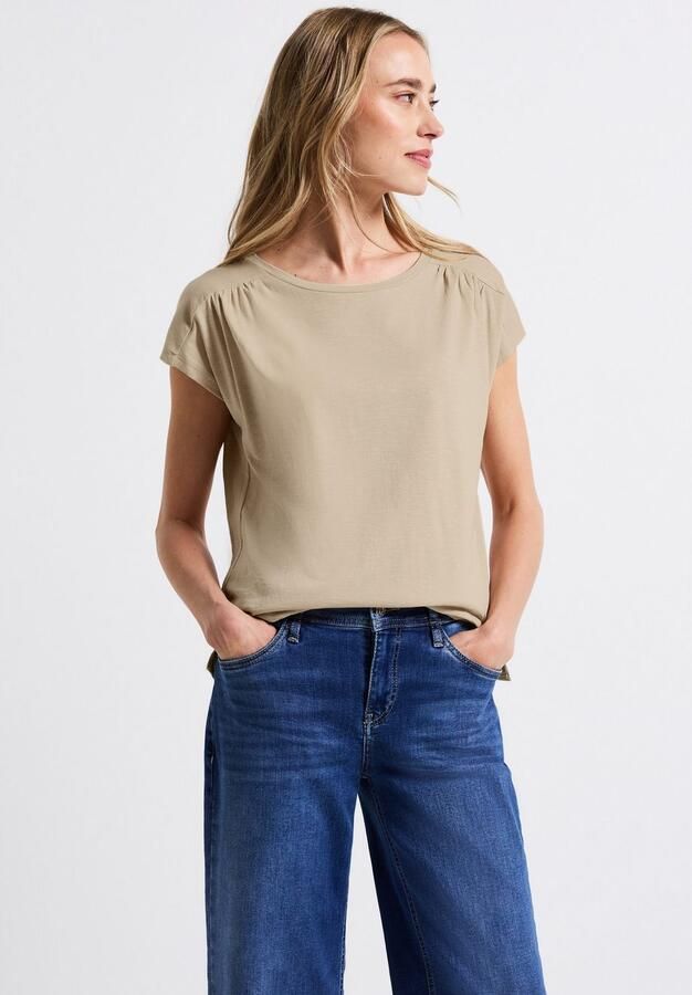 STREET ONE Shirttop met ruches - Foto 4