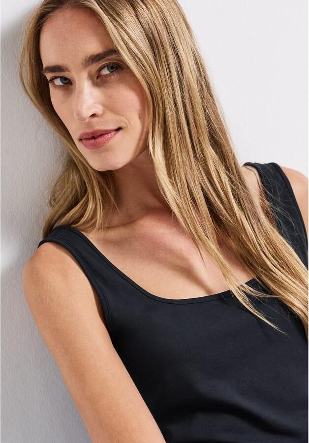 STREET ONE Shirttop met square neck