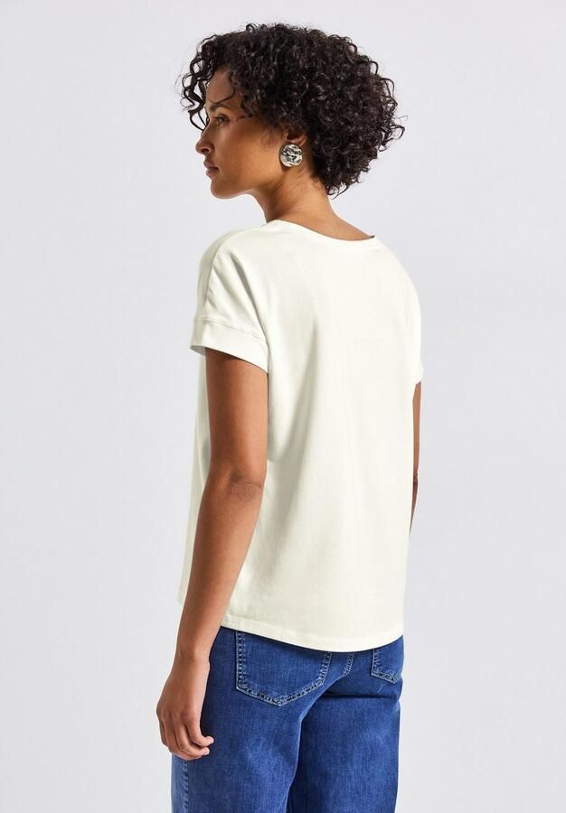 STREET ONE Shirttop met tekstborduursel - Foto 5