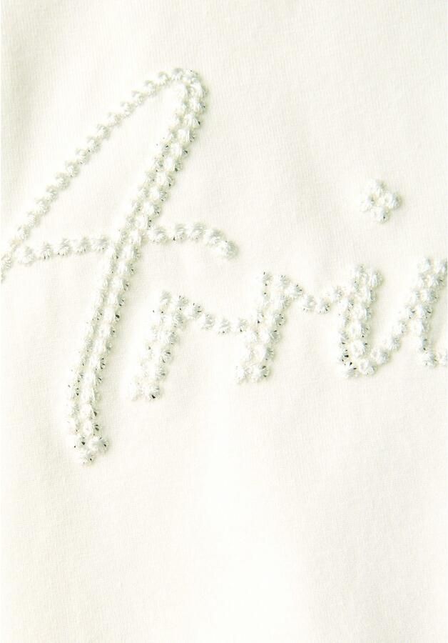 STREET ONE Shirttop met tekstborduursel - Foto 2