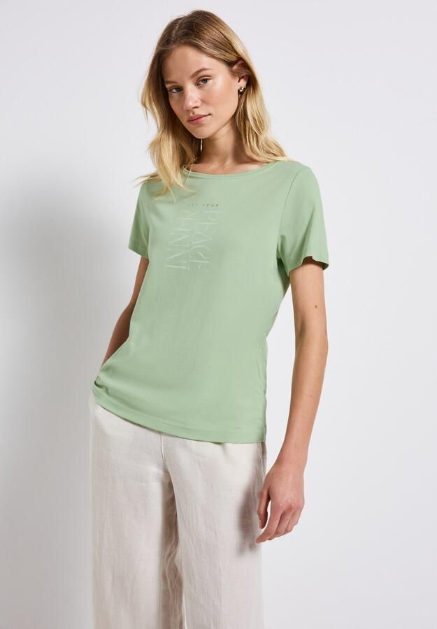 STREET ONE Shirttop met tekstprint - Foto 6