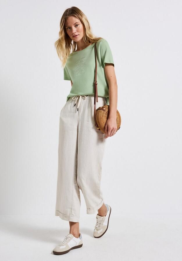 STREET ONE Shirttop met tekstprint - Foto 5