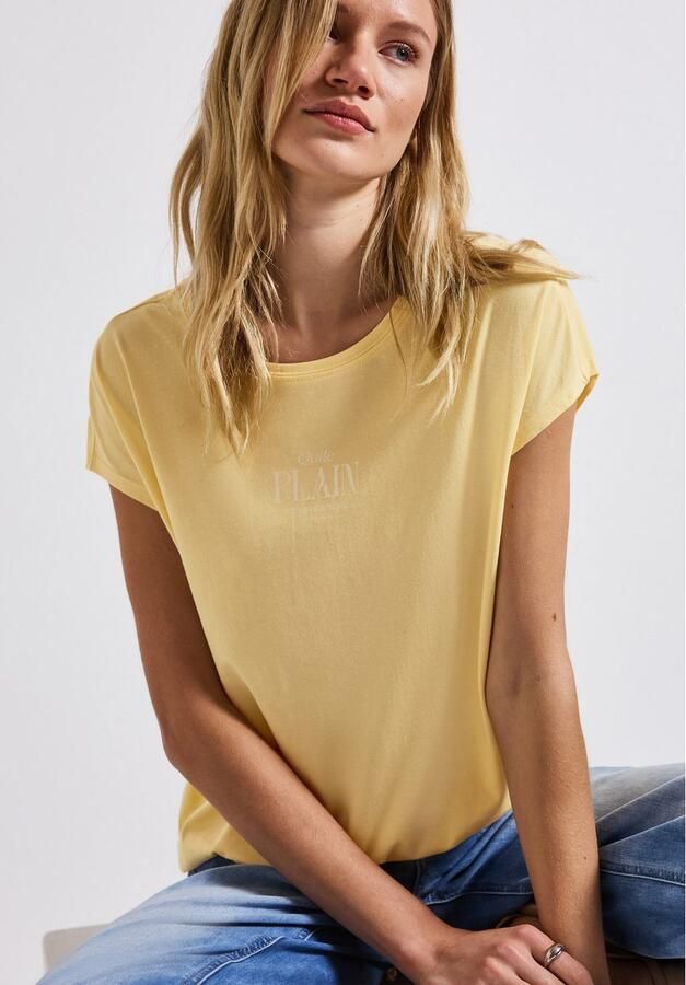 STREET ONE Shirttop met tekstprint - Foto 3