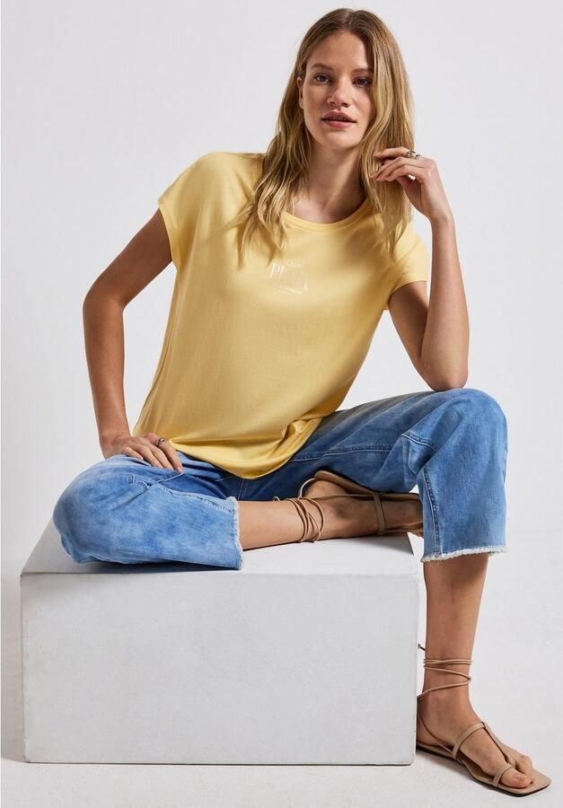 STREET ONE Shirttop met tekstprint - Foto 4