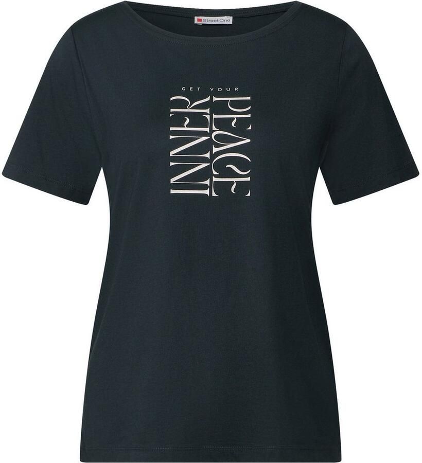 STREET ONE Shirttop met tekstprint