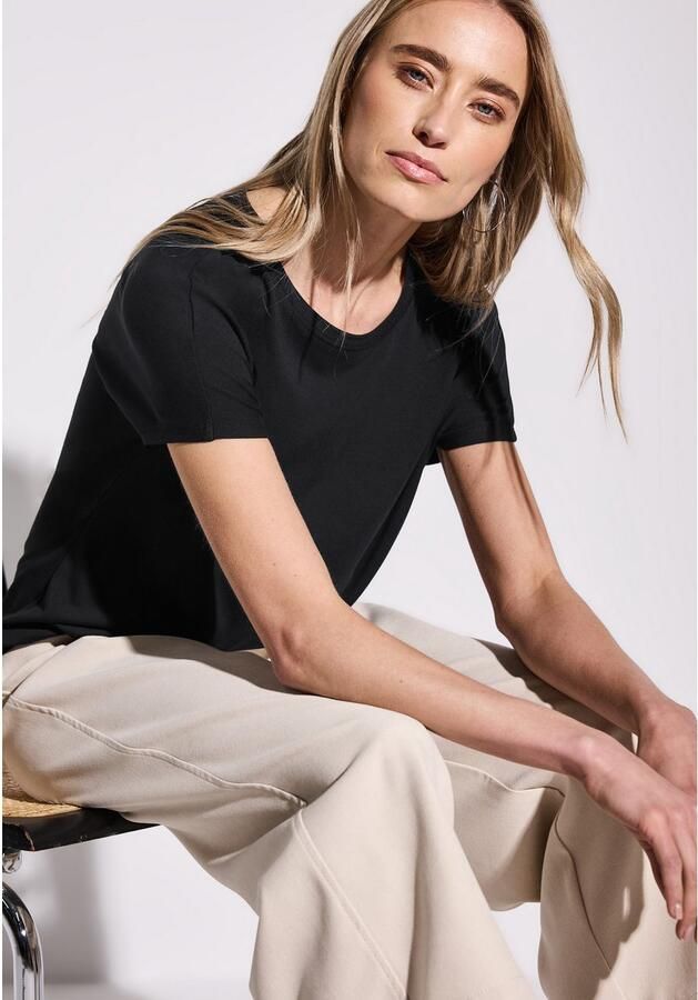 STREET ONE Shirttop Style Crista met hangende schouders - Foto 2