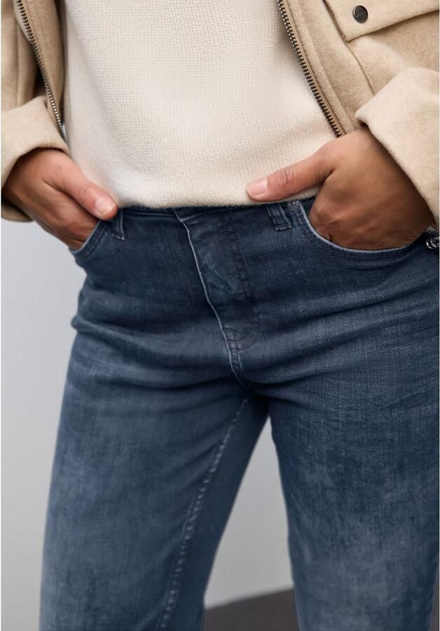 STREET ONE Slim fit jeans QR Style Bootcut in 5-pocket-stijl en met stretch