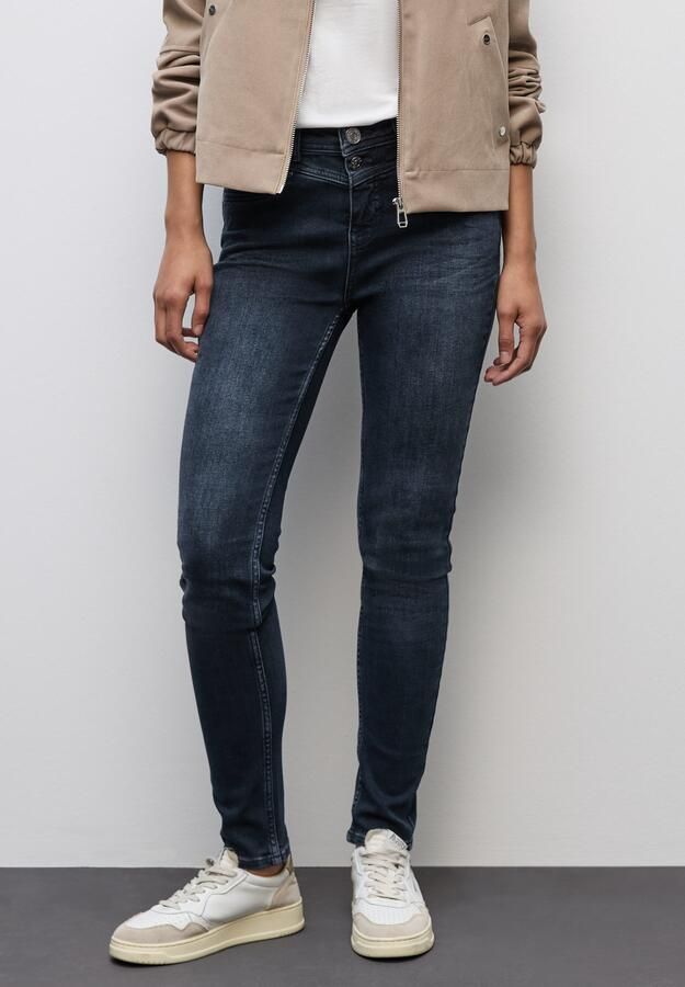 STREET ONE Slim fit jeans Style York in 5-pocket-stijl en met stretch - Foto 7