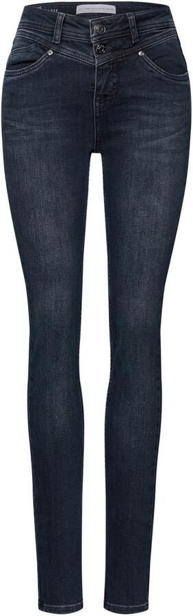 STREET ONE Slim fit jeans Style York in 5-pocket-stijl en met stretch - Foto 6