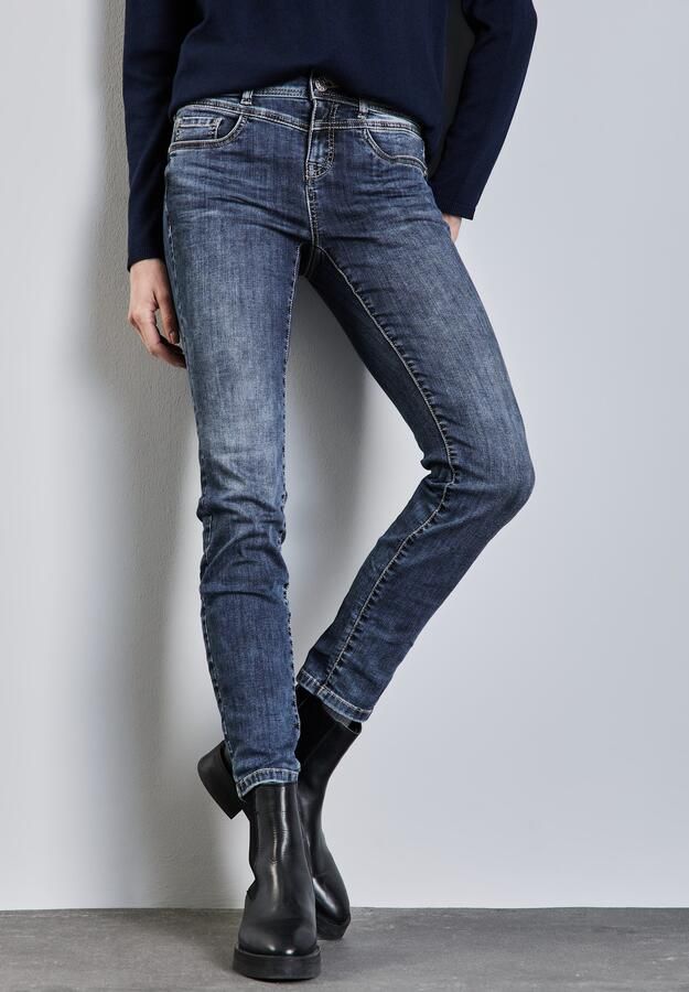 STREET ONE Slim fit jeans Style York in five-pocketsstijl - Foto 7