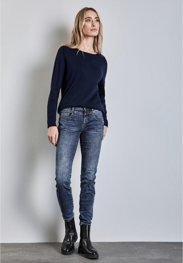 STREET ONE Slim fit jeans Style York in five-pocketsstijl - Foto 5