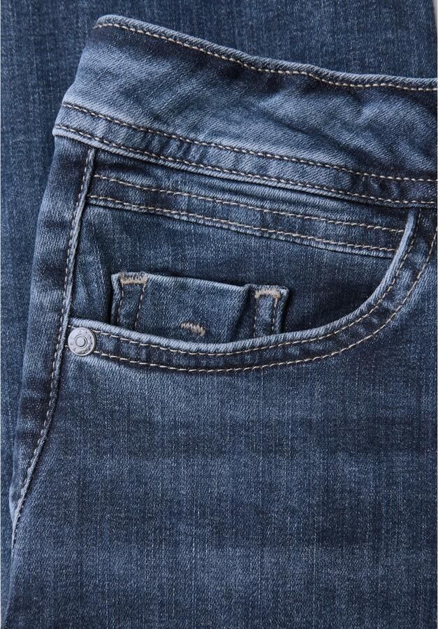 STREET ONE Slim fit jeans Style York met stretch