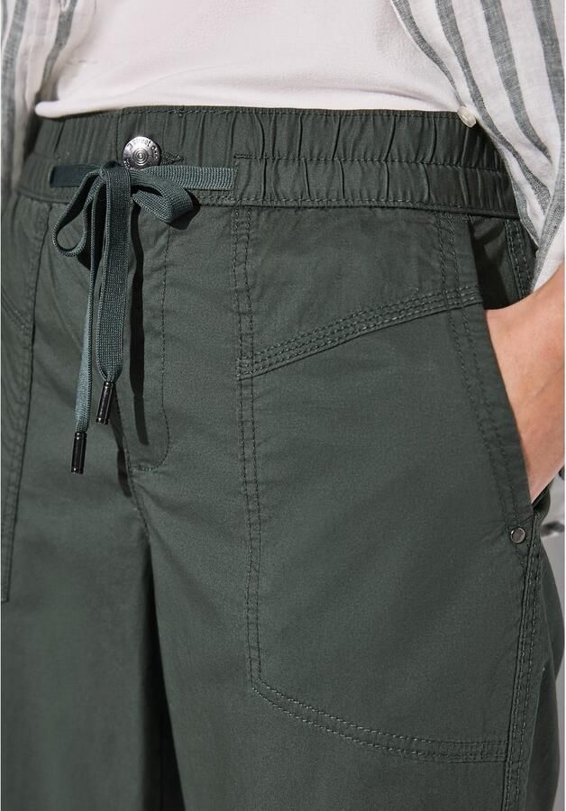 STREET ONE Stoffen broek Style Bonny Zomerbroek in cargo-look