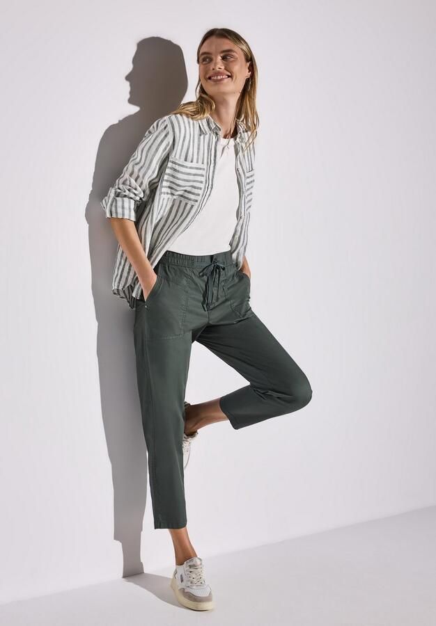 STREET ONE Stoffen broek Style Bonny Zomerbroek in cargo-look - Foto 5