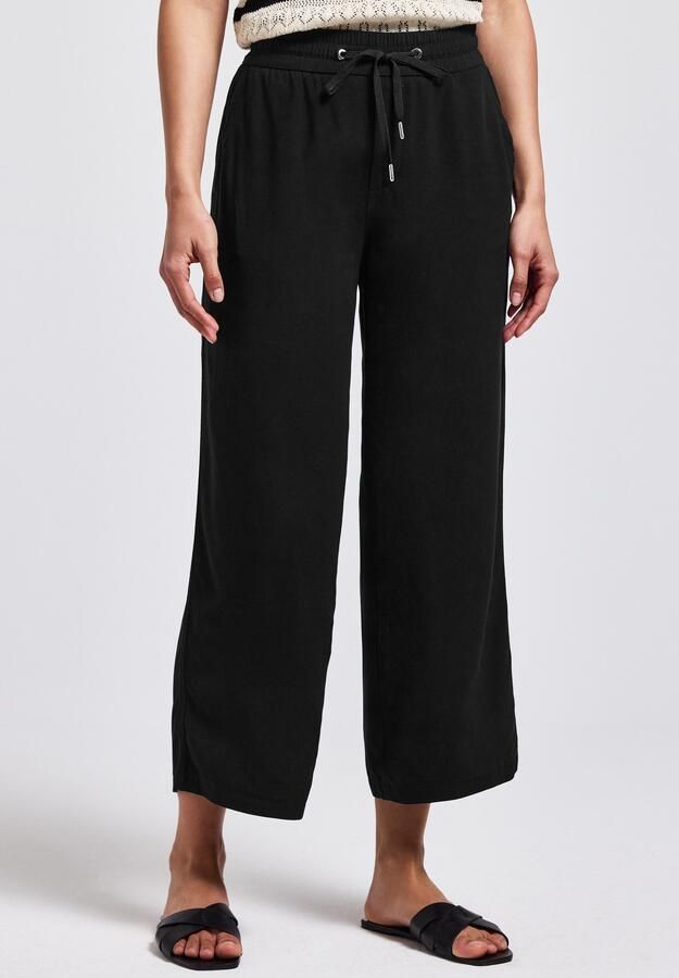 STREET ONE Stoffen broek Style Emee Zomerbroek met elastische tailleband met trekkoord - Foto 6