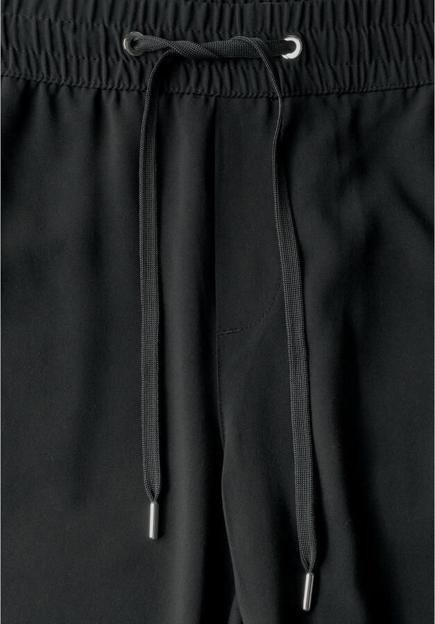 STREET ONE Stoffen broek Style Emee Zomerbroek met elastische tailleband met trekkoord - Foto 3