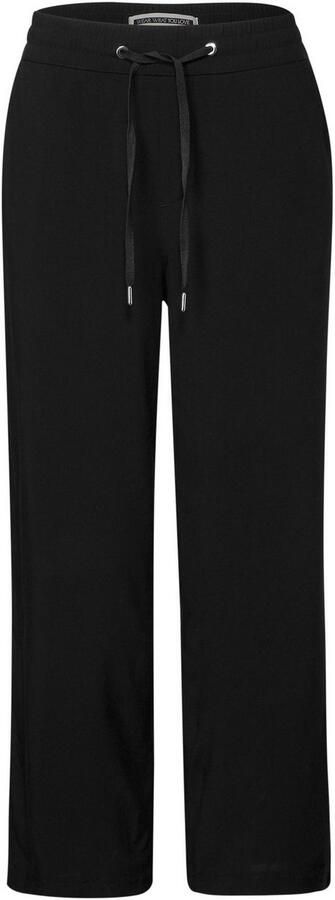 STREET ONE Stoffen broek Style Emee Zomerbroek met elastische tailleband met trekkoord - Foto 5