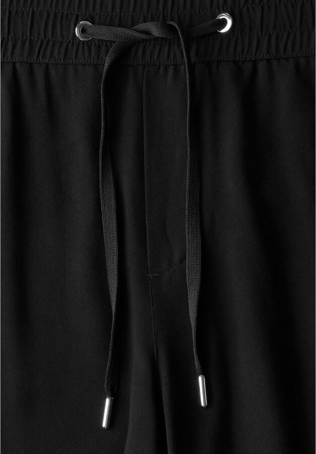 STREET ONE Stoffen broek Style Emee Zomerbroek met elastische tailleband met trekkoord - Foto 2