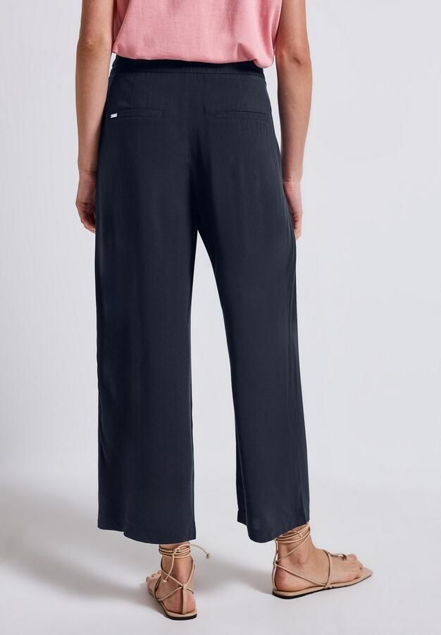 STREET ONE Stoffen broek Style Emee Zomerbroek met elastische tailleband met trekkoord - Foto 2