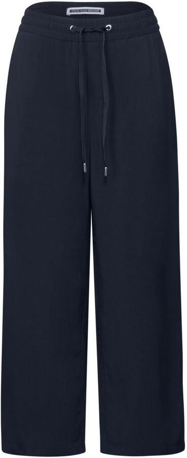 STREET ONE Stoffen broek Style Emee Zomerbroek met elastische tailleband met trekkoord - Foto 3