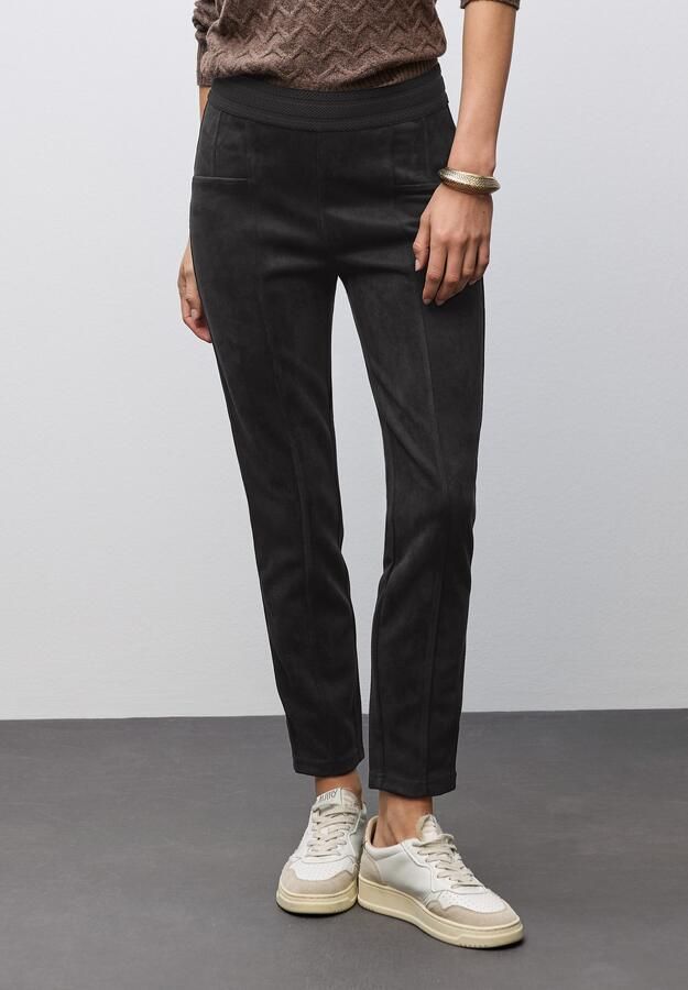 STREET ONE Stoffen broek Style Hope met elastische taille - Foto 6