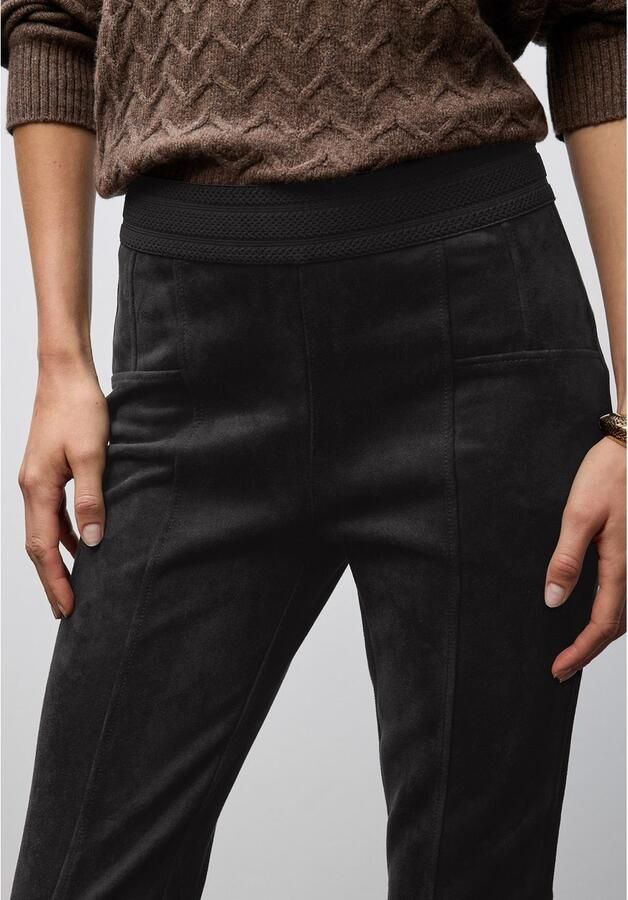 STREET ONE Stoffen broek Style Hope met elastische taille