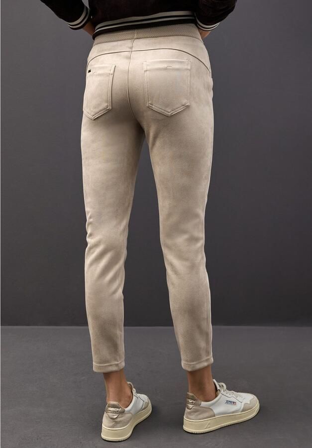 STREET ONE Stoffen broek Style Hope met elastische taille - Foto 3