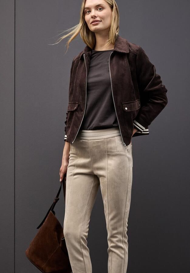 STREET ONE Stoffen broek Style Hope met elastische taille - Foto 5
