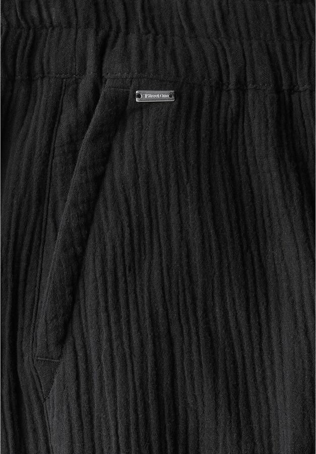 STREET ONE Stoffen broek Zomerbroek in structuur-look - Foto 2